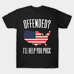 Conservative US Flag Politics T-Shirt